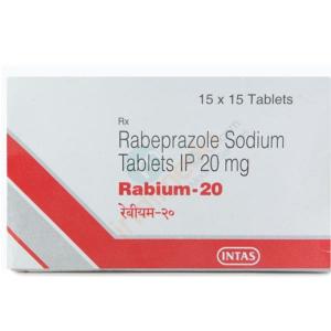 Rabium 20mg Tablet 15'S